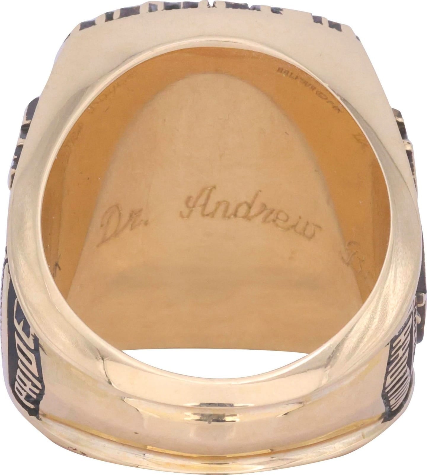 2003 New York Yankees American League Championship Ring Gold & Silver Pawn Shop
