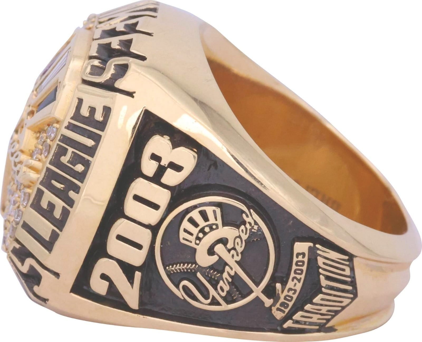 2003 New York Yankees American League Championship Ring Gold & Silver Pawn Shop