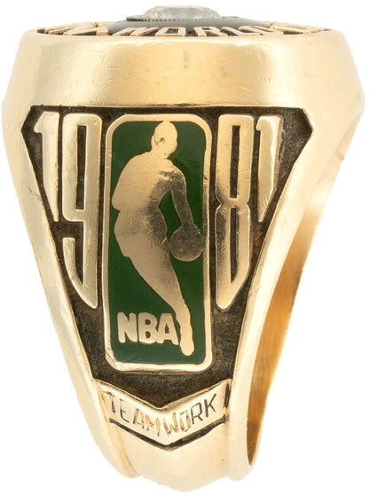 1981 Boston Celtics NBA Championship Ring