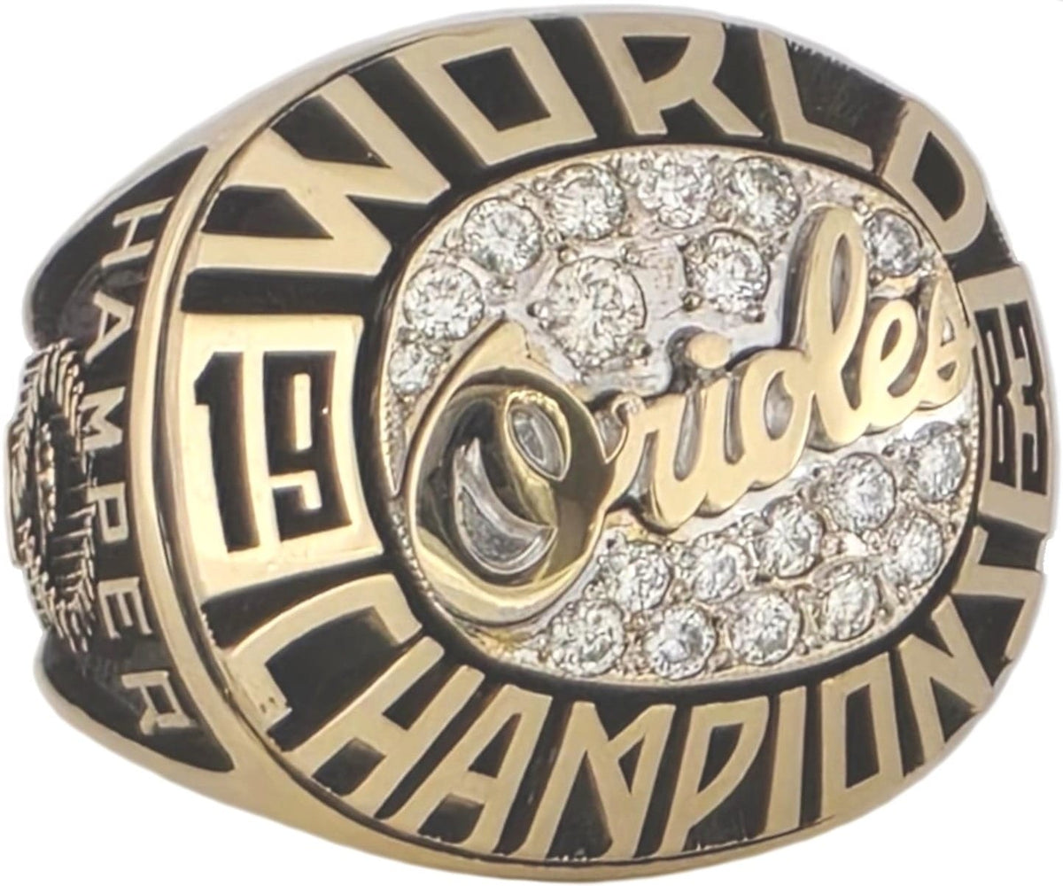 1983 Baltimore Orioles World Series Ring Gold & Silver Pawn Shop
