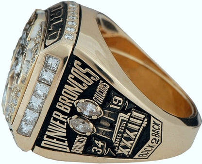 1998 Denver Broncos Super Bowl Ring