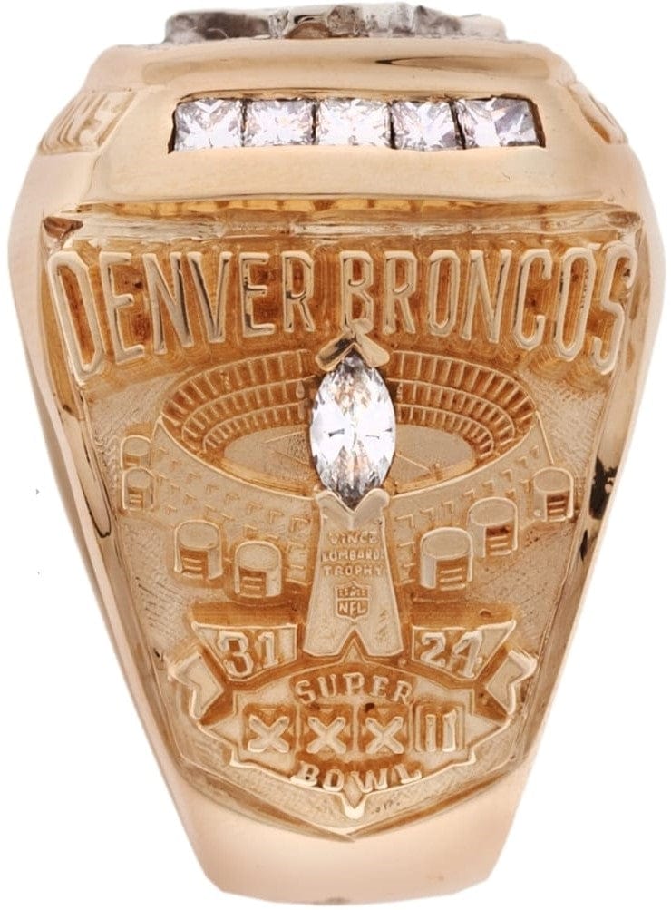 1997 Denver Broncos Super Bowl Ring