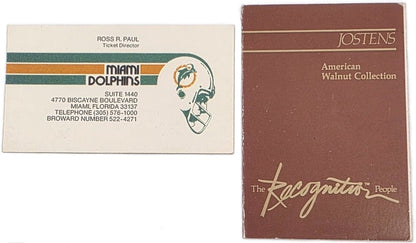 1984 Miami Dolphins AFC Championship Ring Gold & Silver Pawn Shop