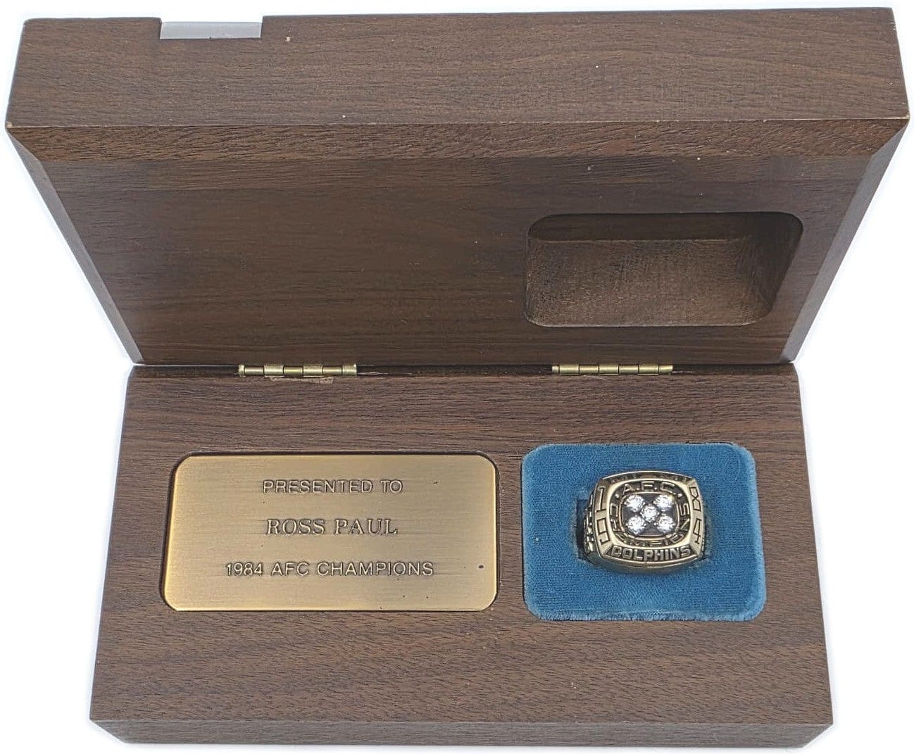 1984 Miami Dolphins AFC Championship Ring Gold & Silver Pawn Shop