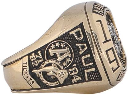 1984 Miami Dolphins AFC Championship Ring Gold & Silver Pawn Shop
