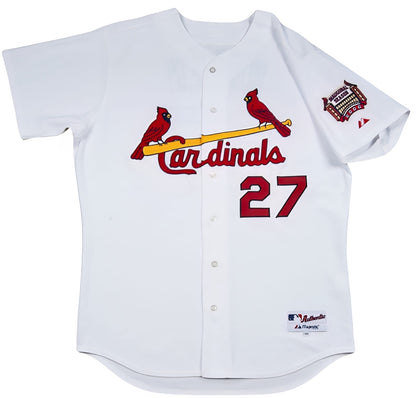 Scott Rolen St. Louis Cardinals Autographed 2006 World Series Jersey Gold & Silver Pawn Shop