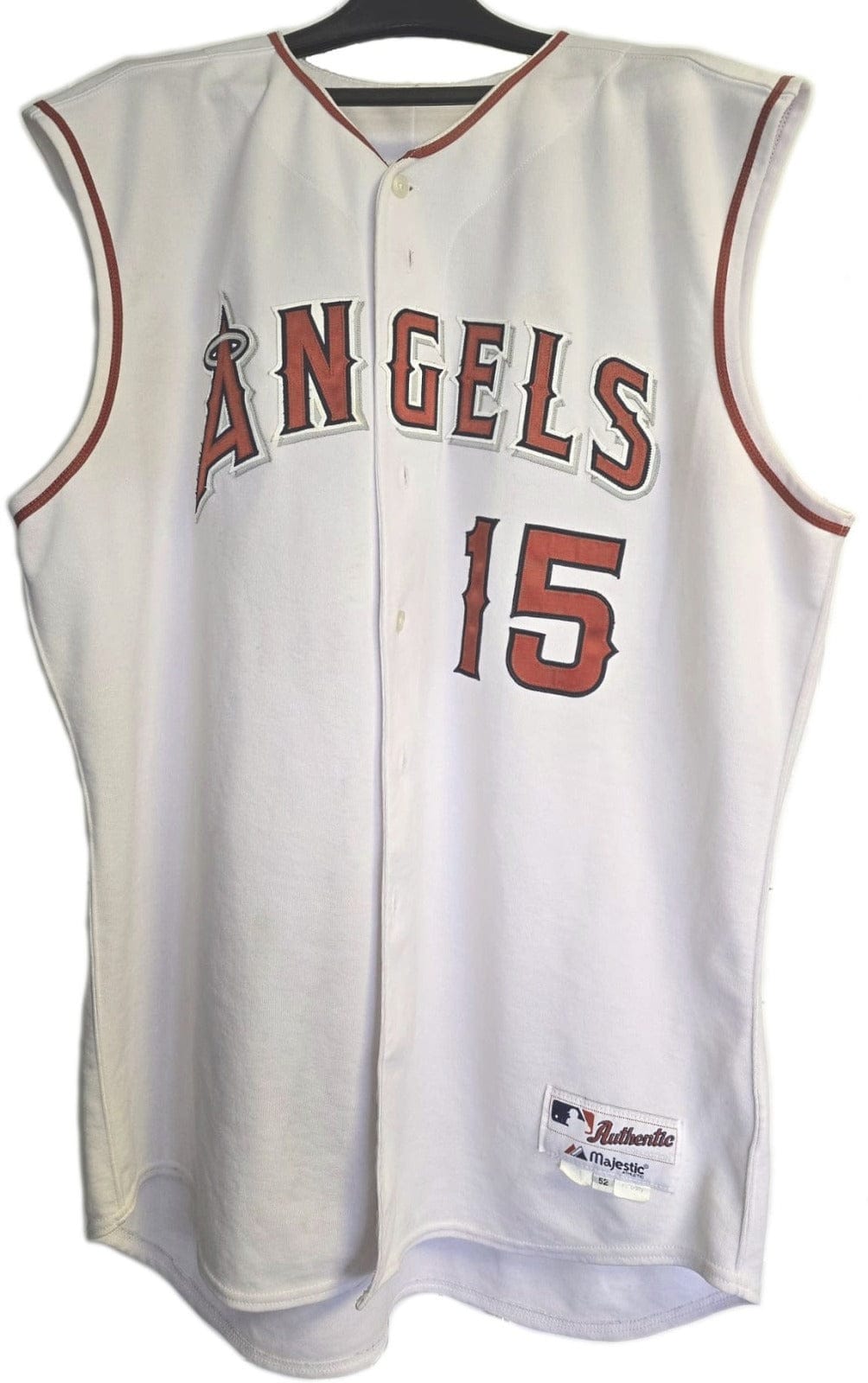 Tim Salmon Signed Game Worn 2004 Anaheim Angels Jersey Gold & Silver Pawn Shop