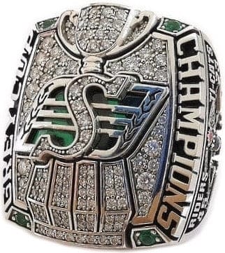 2013 Saskatchewan Roughriders Grey Cup Championship Ring – Gold