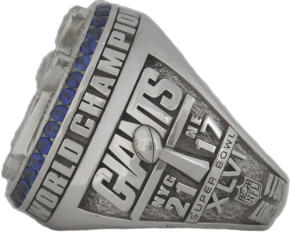 2011 New York Giants Super Bowl XLVI Ring – Gold & Silver Pawn Shop