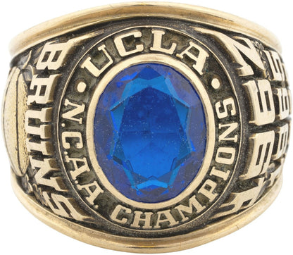 1967 UCLA Basketball Championship Ring Gold & Silver Pawn Shop