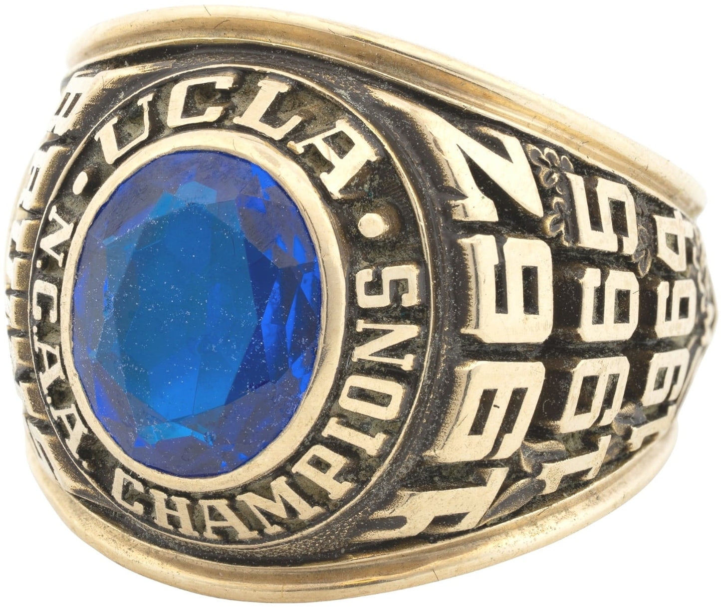 1967 UCLA Basketball Championship Ring Gold & Silver Pawn Shop