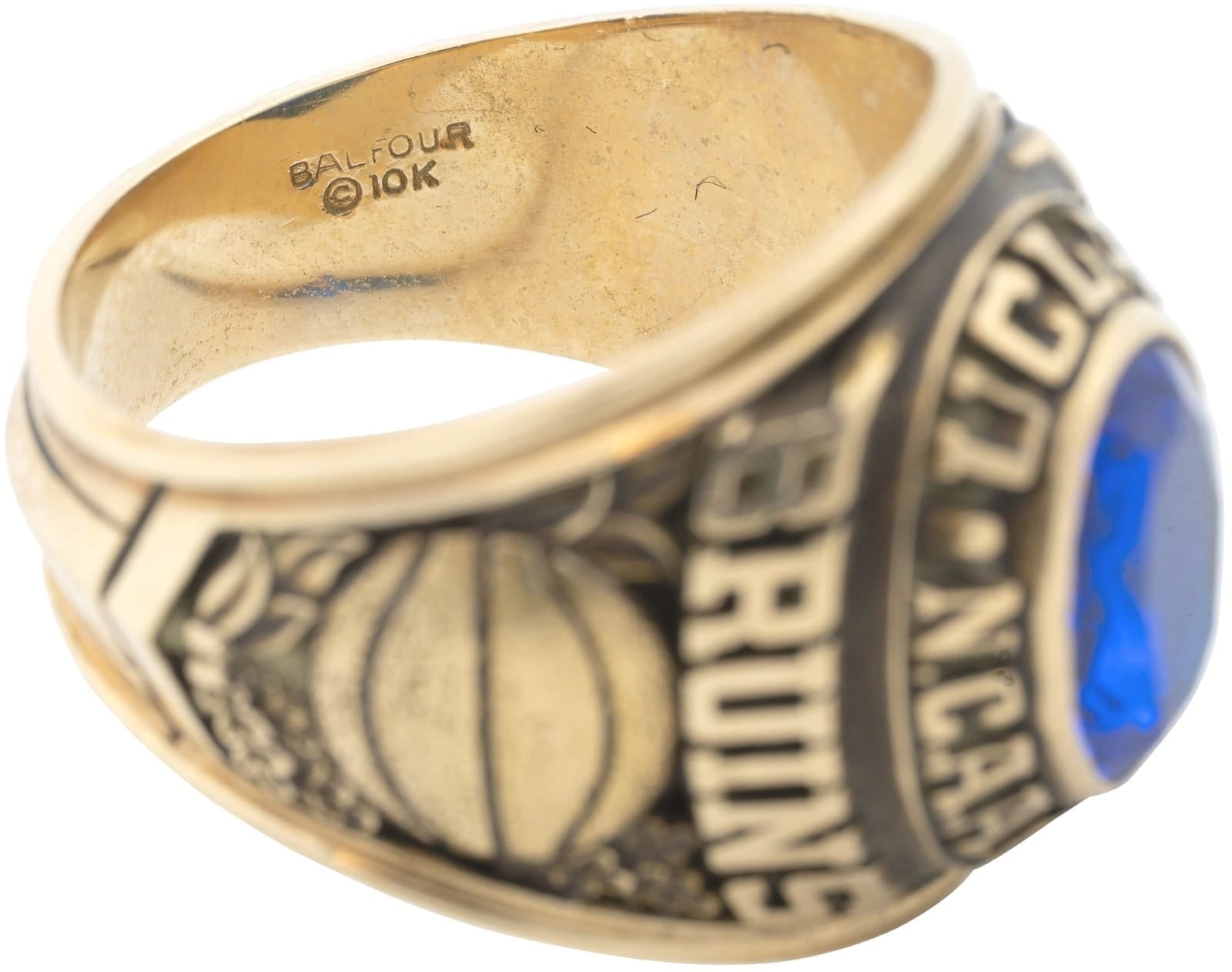 1967 UCLA Basketball National Championship Ring – Gold & Silver