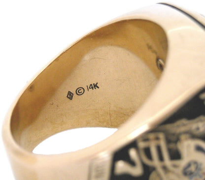 1999 Tennessee Titans AFC Championship Ring Gold & Silver Pawn Shop