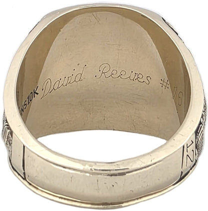 1979 University of Alabama NCAA Championship Ring Gold & Silver Pawn Shop