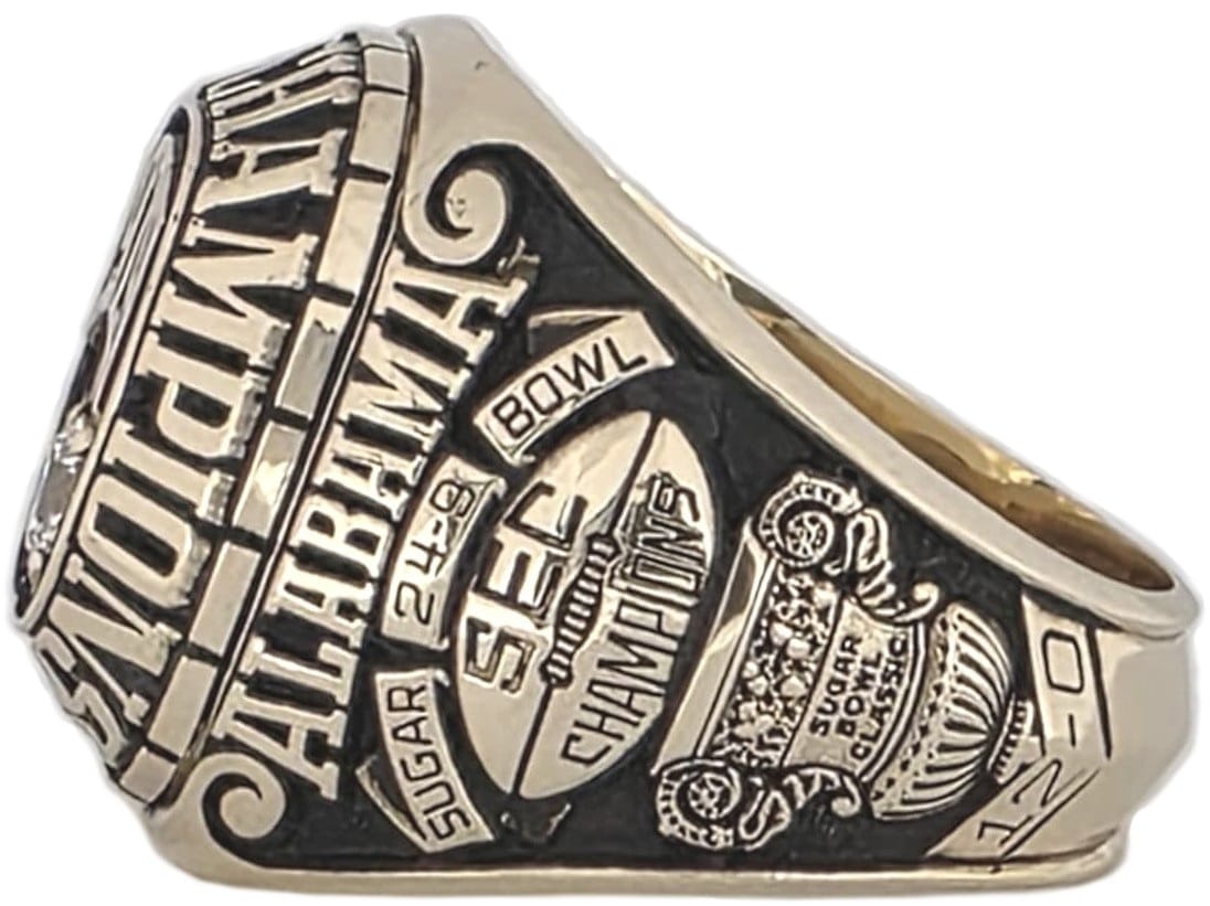 1979 University of Alabama NCAA Championship Ring Gold & Silver Pawn Shop