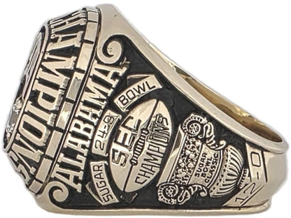 1979 University of Alabama NCAA Championship Ring Gold & Silver Pawn Shop