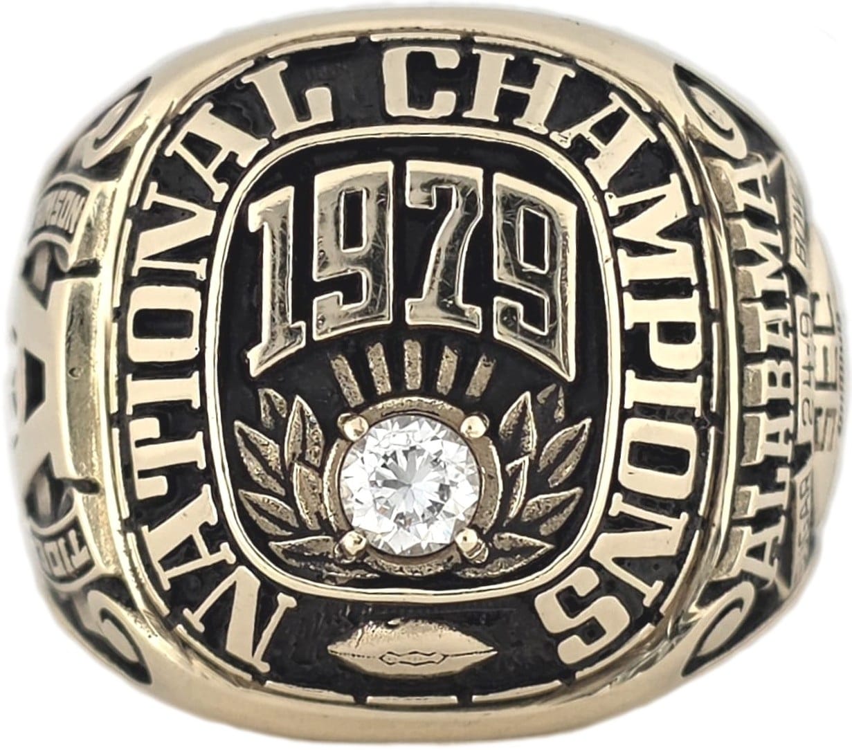 1979 University of Alabama NCAA Championship Ring Gold & Silver Pawn Shop