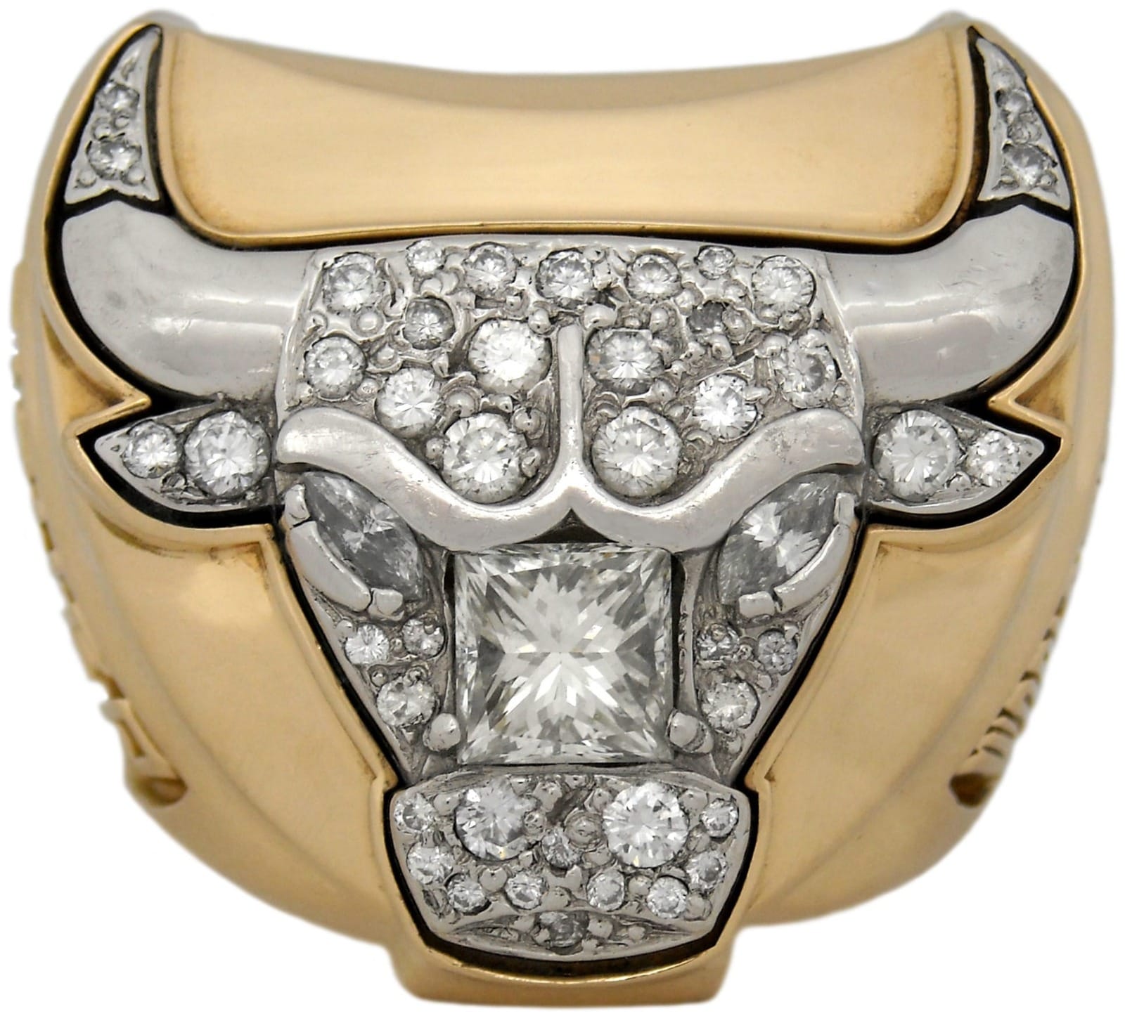 Chicago Bulls 1997 優勝記念シルバーラウンド() 1997 Chicago Bulls NBA Championship Ring – Gold & Silver Pawn Shop