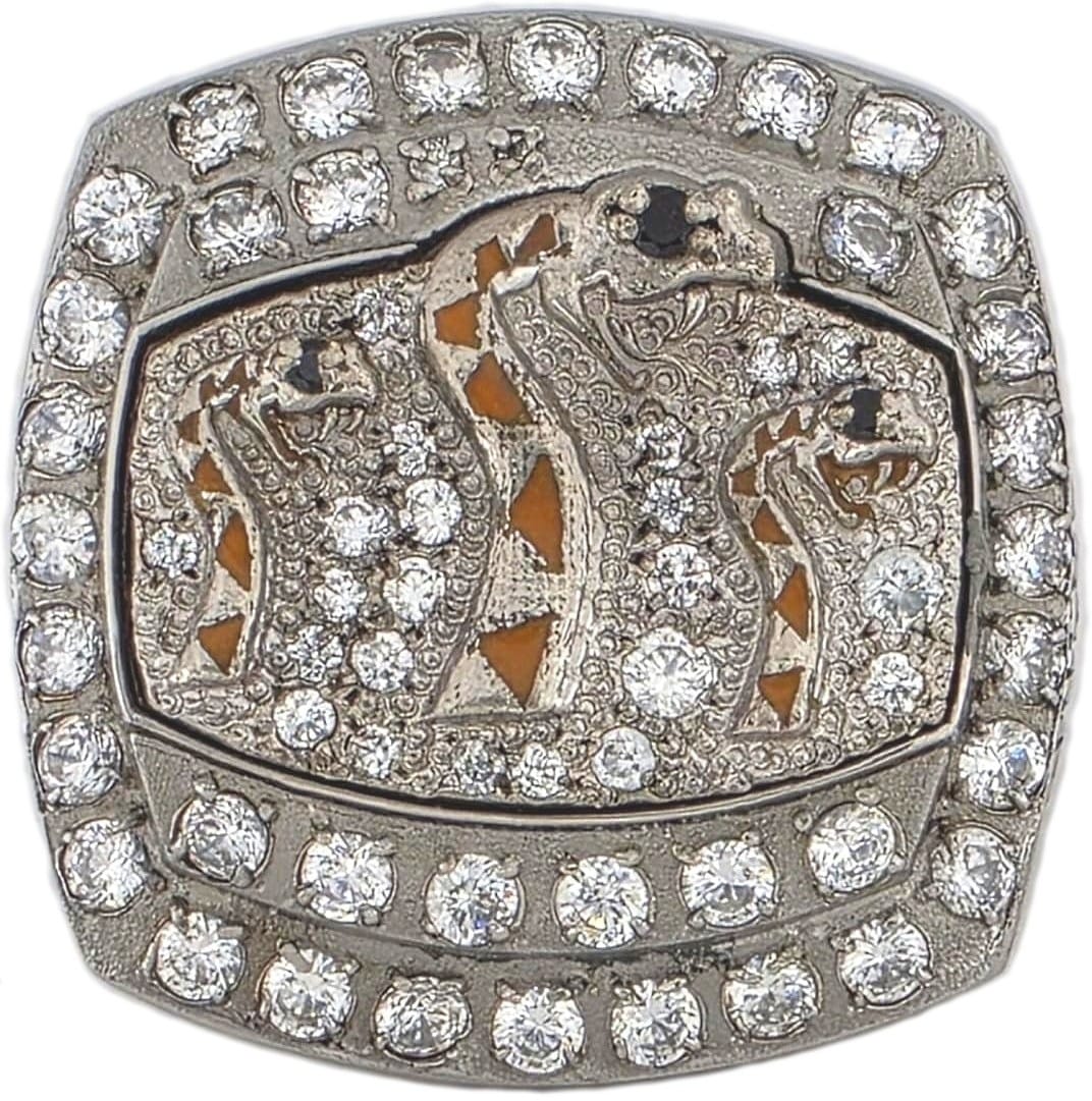 『激レア』戦後アメフト記念バッジセット RICE BOWL1949 (初期大会) 2014 Arizona Rattlers ArenaBowl Ring – Gold & Silver Pawn Shop