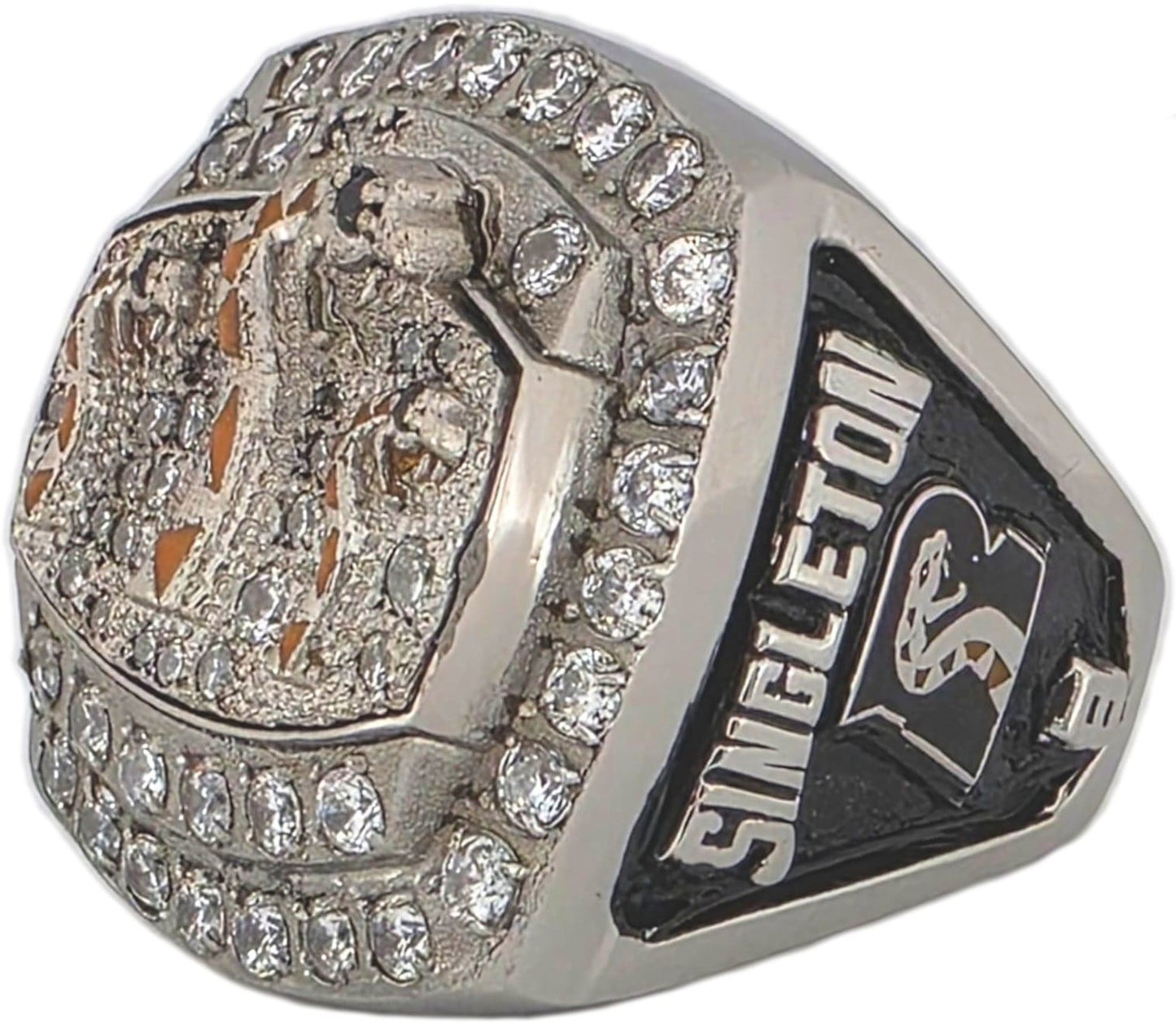 2014 Arizona Rattlers ArenaBowl Ring Gold & Silver Pawn Shop