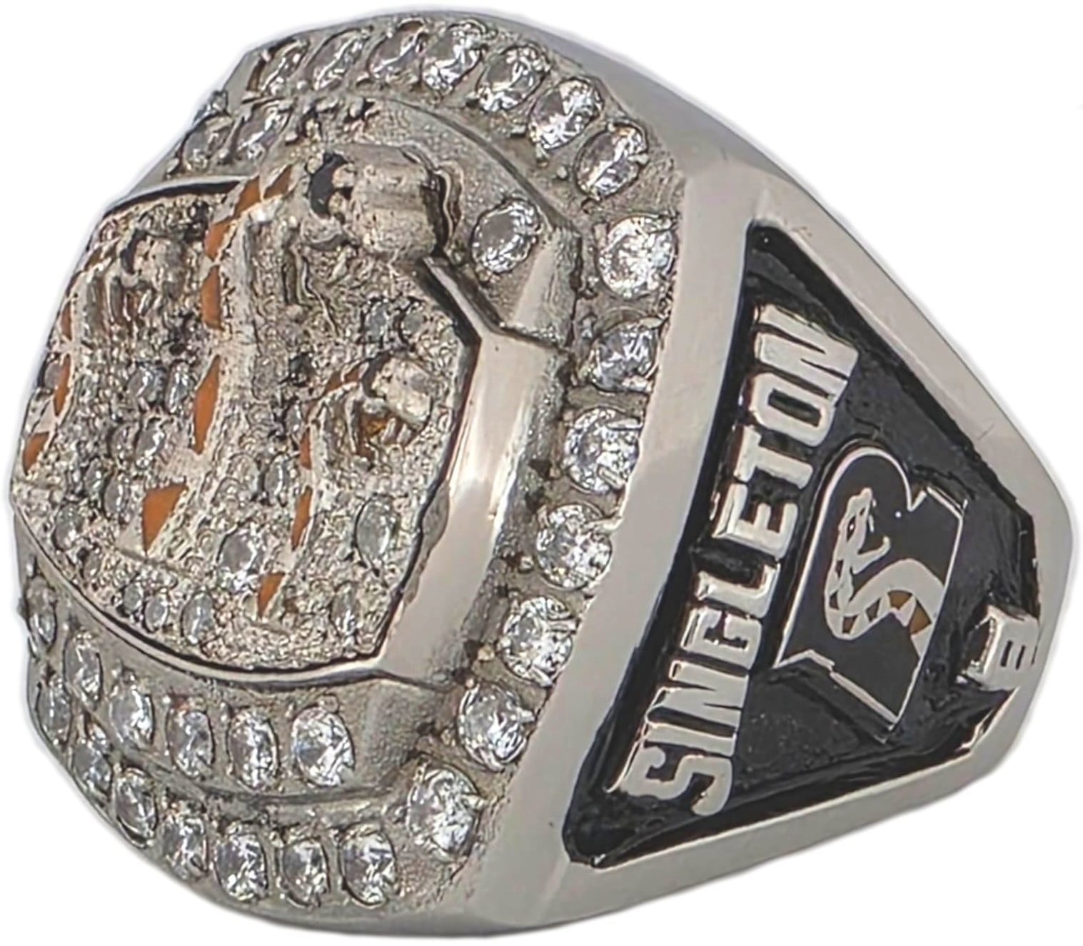 2014 Arizona Rattlers ArenaBowl Ring Gold & Silver Pawn Shop