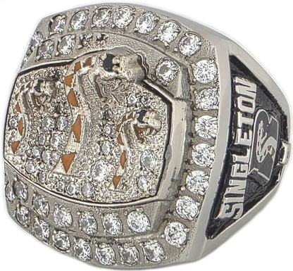 2014 Arizona Rattlers ArenaBowl Ring Gold & Silver Pawn Shop