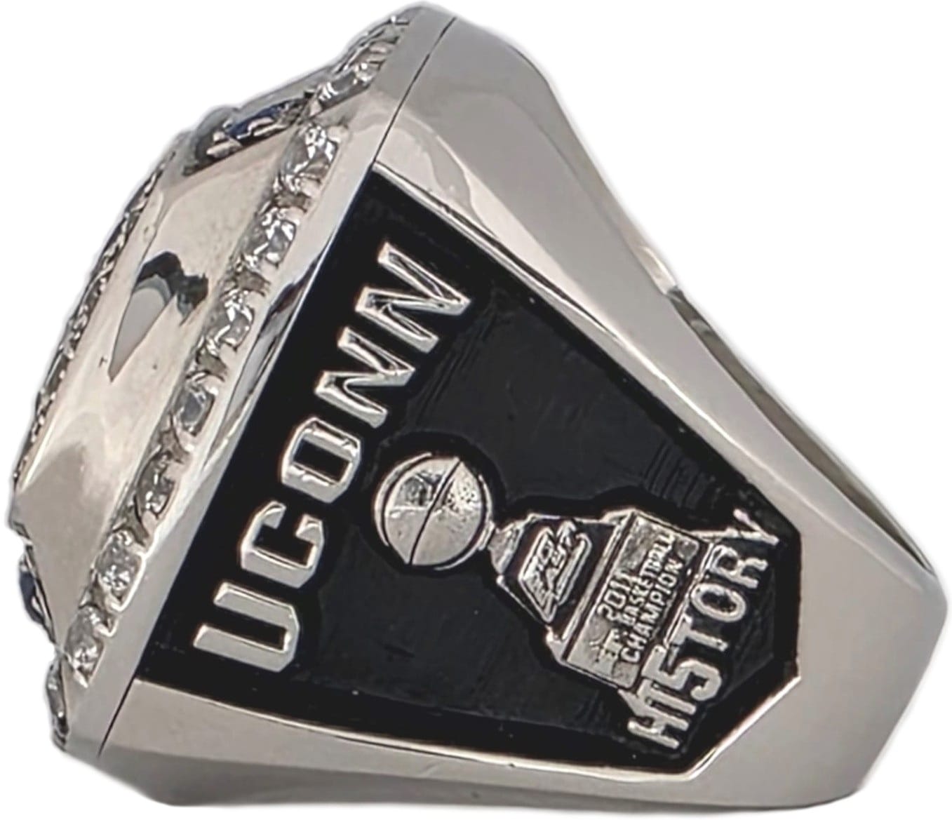 2011 University of Connecticut NCAA Basketball Championship Ring Gold & Silver Pawn Shop