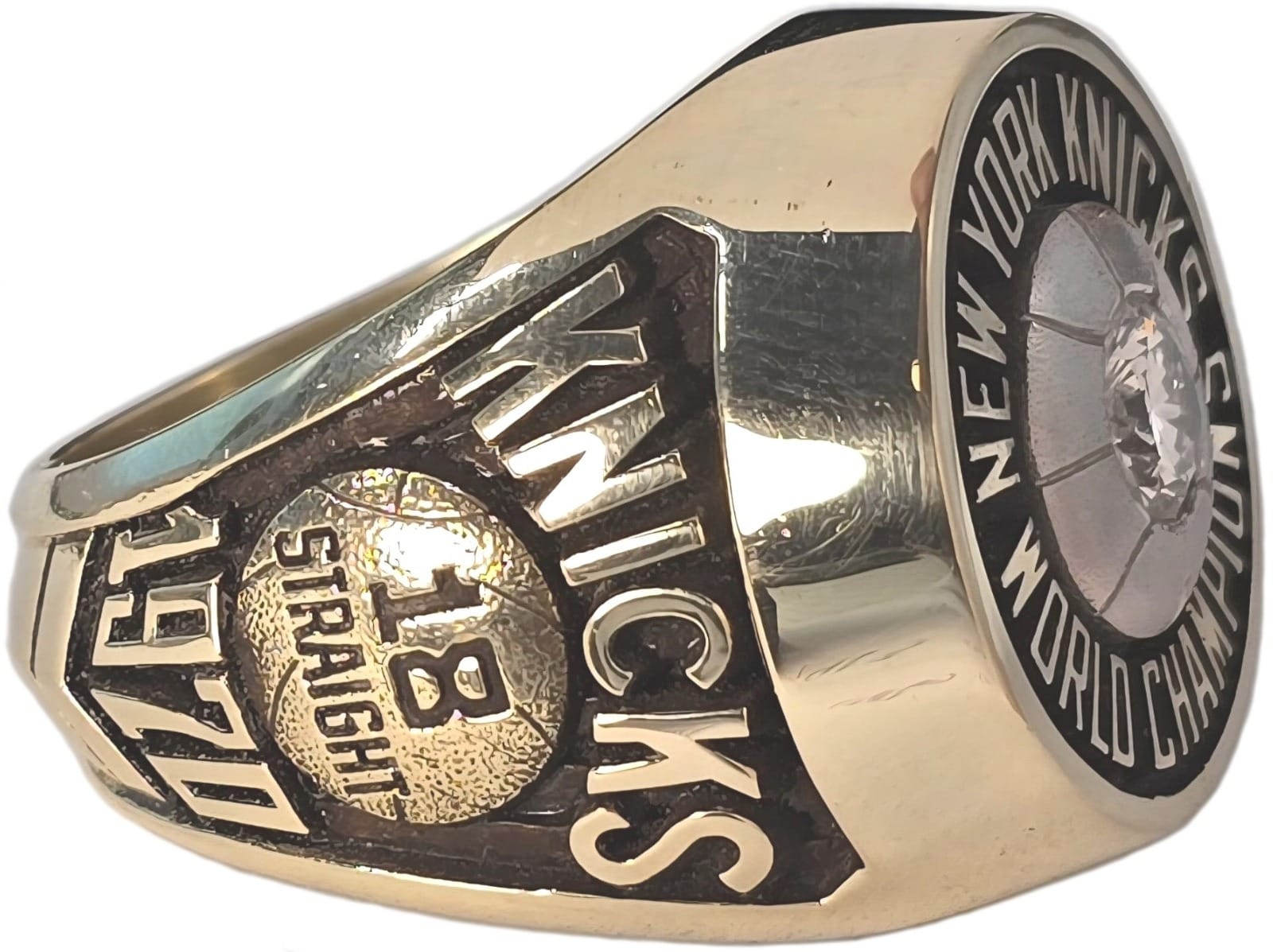 1970 New York Knicks NBA Championship Ring Gold & Silver Pawn Shop