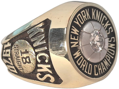 1970 New York Knicks NBA Championship Ring Gold & Silver Pawn Shop