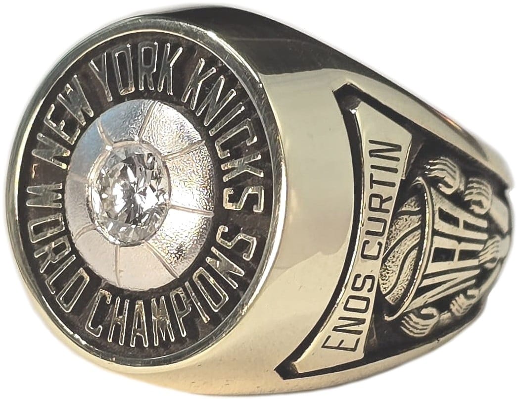1970 New York Knicks NBA Championship Ring Gold & Silver Pawn Shop