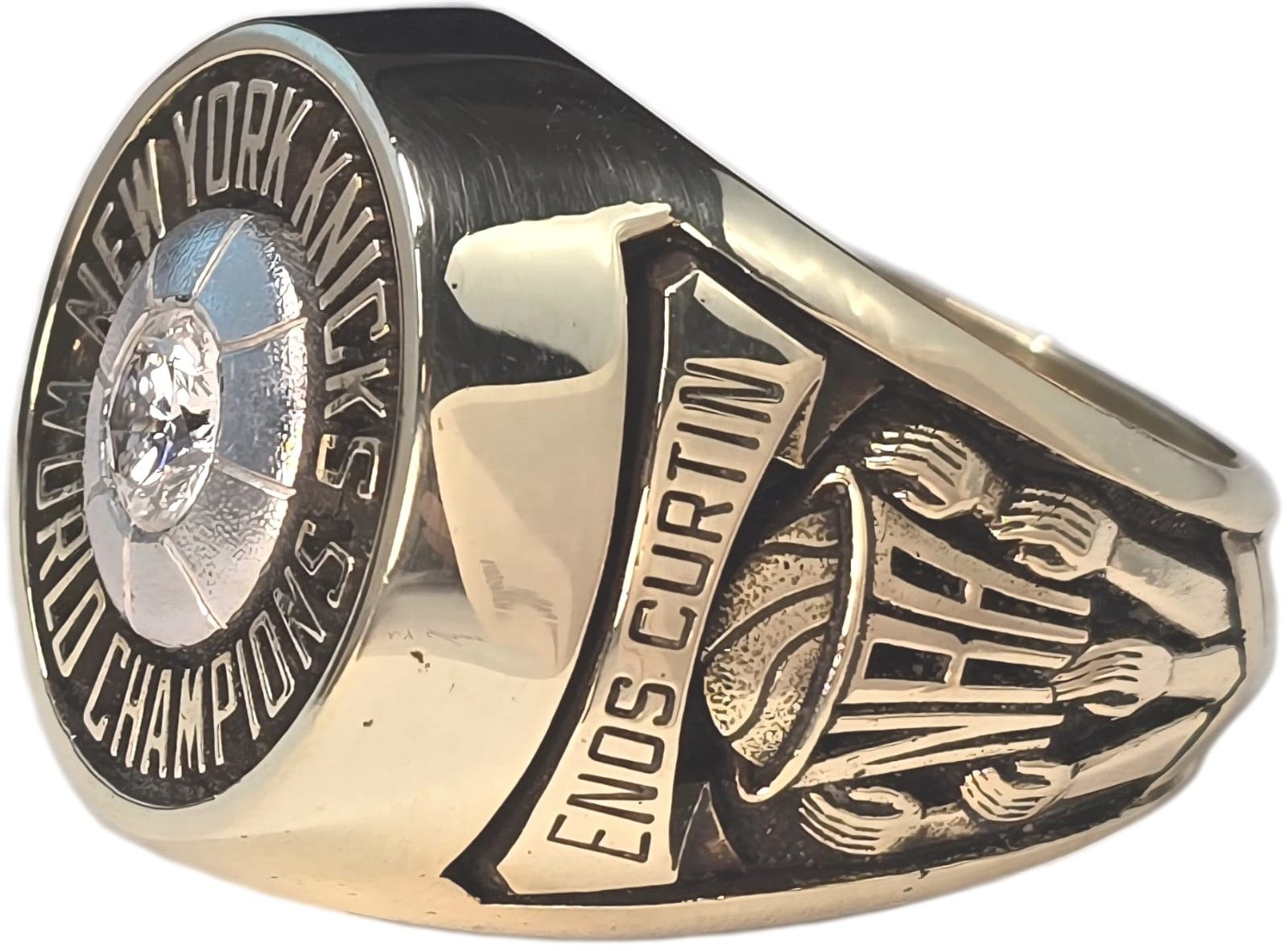 1970 New York Knicks NBA Championship Ring Gold & Silver Pawn Shop