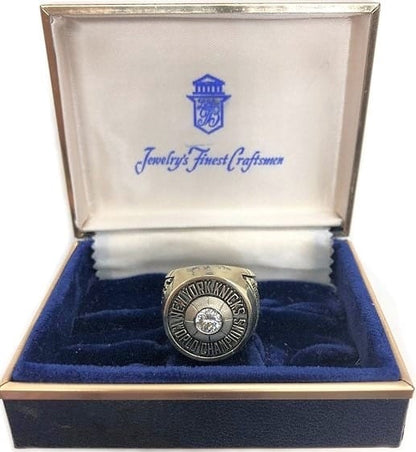 1970 New York Knicks NBA Championship Ring Gold & Silver Pawn Shop