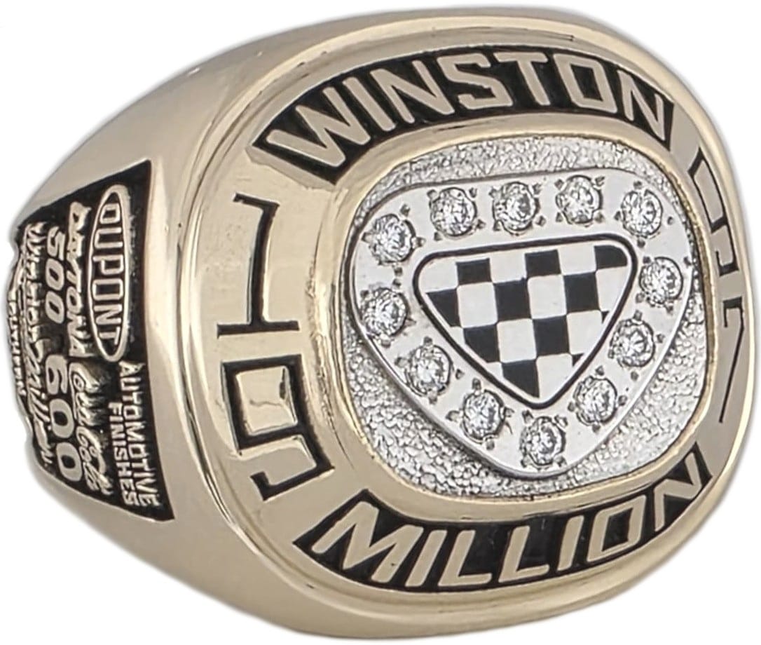 1997 NASCAR "Winston Million" Ring Gold & Silver Pawn Shop