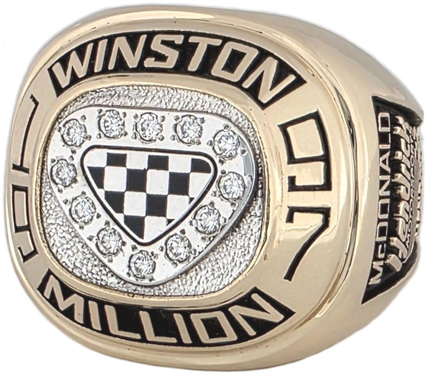 1997 NASCAR "Winston Million" Ring Gold & Silver Pawn Shop