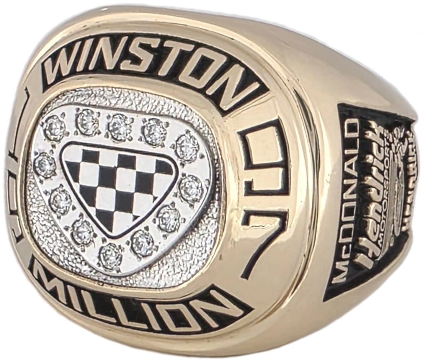 1997 NASCAR "Winston Million" Ring Gold & Silver Pawn Shop