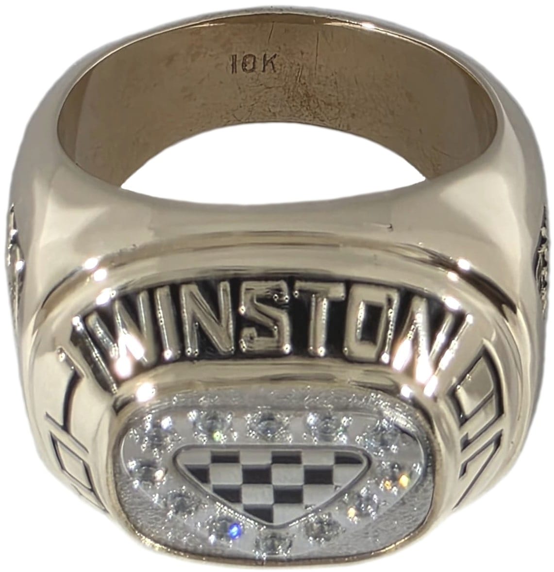 1997 NASCAR "Winston Million" Ring Gold & Silver Pawn Shop