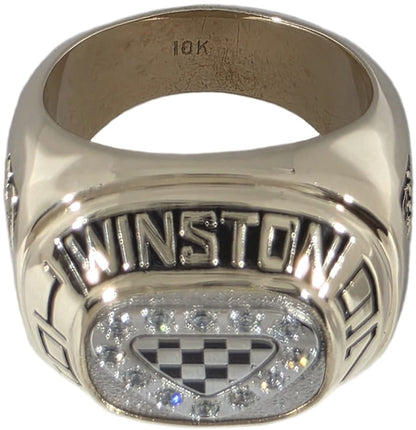 1997 NASCAR "Winston Million" Ring Gold & Silver Pawn Shop