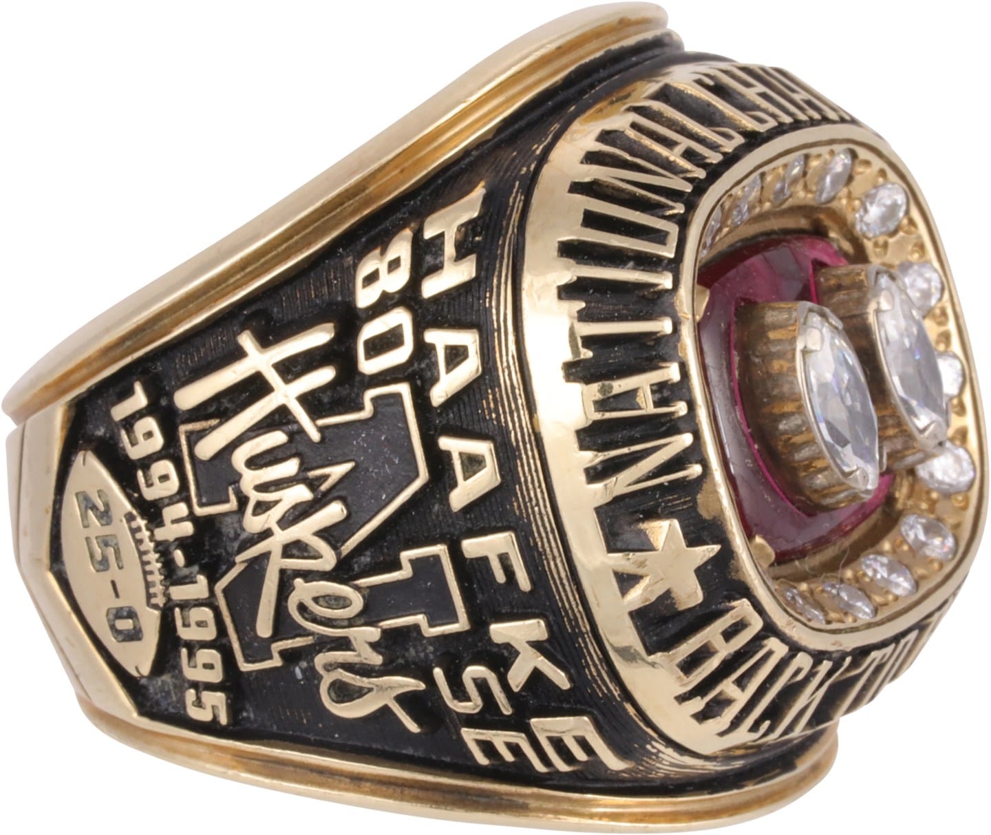 1995 University of Nebraska NCAA Championship Ring Gold & Silver Pawn Shop