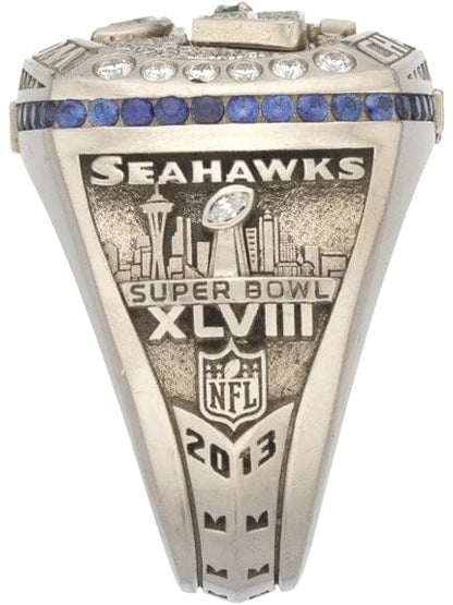 2013 Seattle Seahawks Super Bowl Ring Gold & Silver Pawn Shop