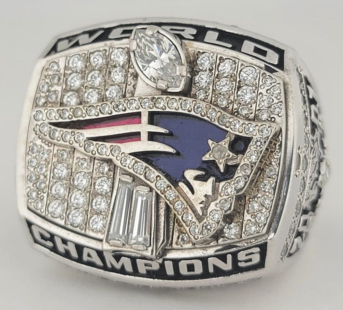 2001 New England Patriots Super Bowl Ring Gold & Silver Pawn Shop