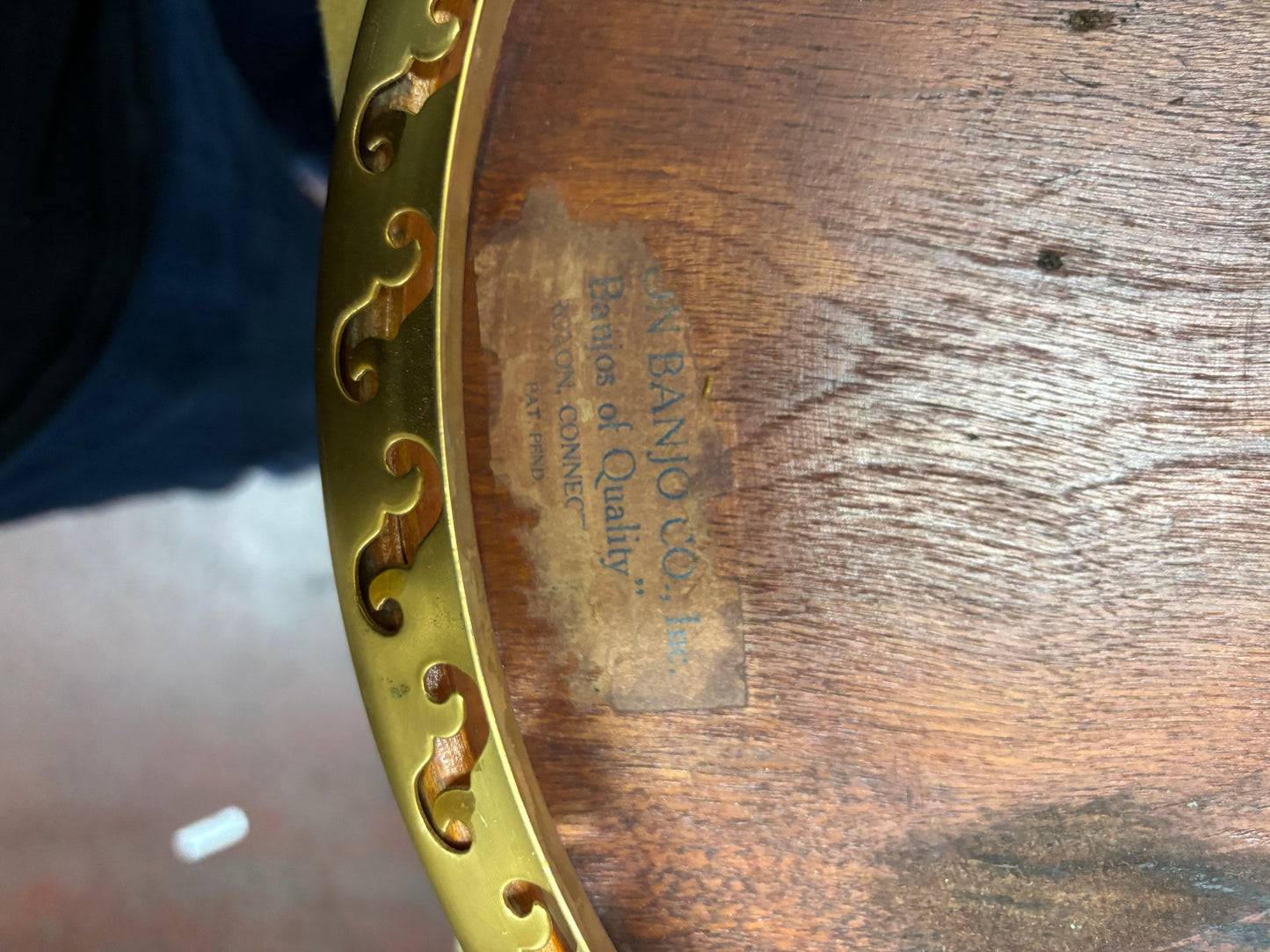 Vintage Bacon & Day Silver Bell Banjo "Sold As-Is" Gold & Silver Pawn Shop