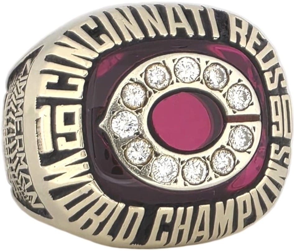 1990 Cincinnati Reds World Series Ring Gold & Silver Pawn Shop