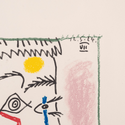 Picasso: Cubist Portrait VII 16.5.64, Le Goût du Bonheur Art G S Pawn