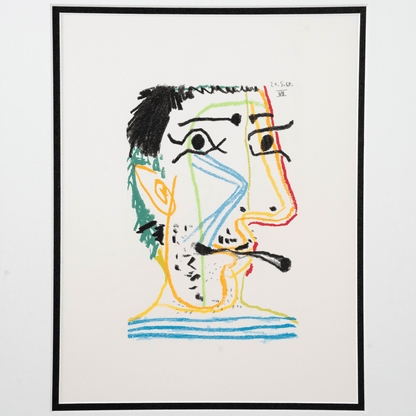 Picasso: Cubist Portrait VI 20.5.64, Le Goût du Bonheur Art G S Pawn
