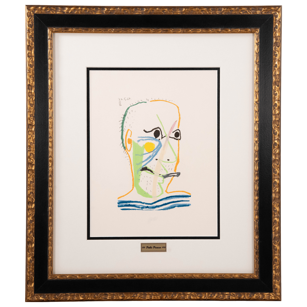 Picasso: Cubist Portrait V 20.5.64, Le Goût du Bonheur Art G S Pawn