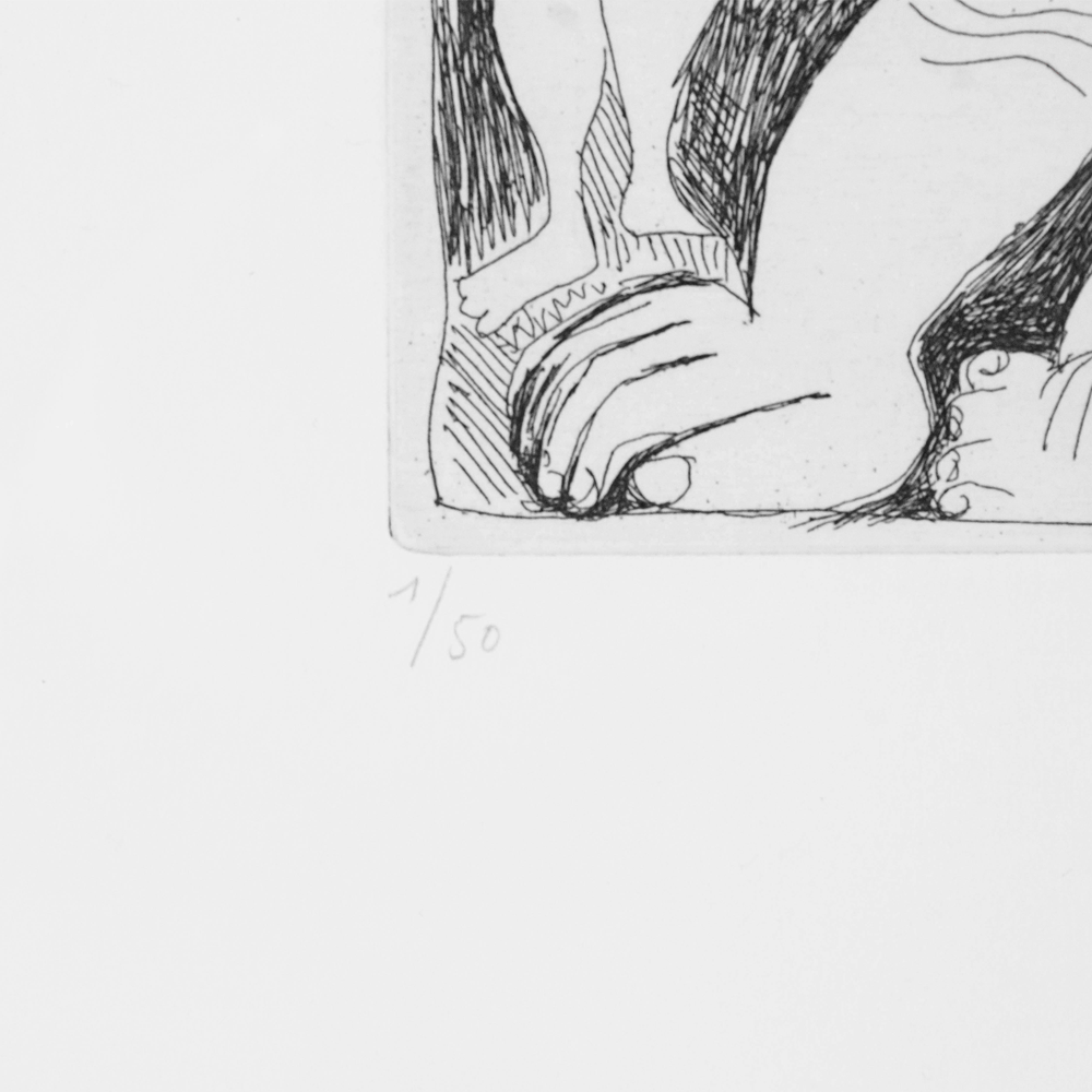 Pablo Picasso: Vieil Homme et Femme.., Plate No. 27, Series 156 Art Gold & Silver Pawn Shop