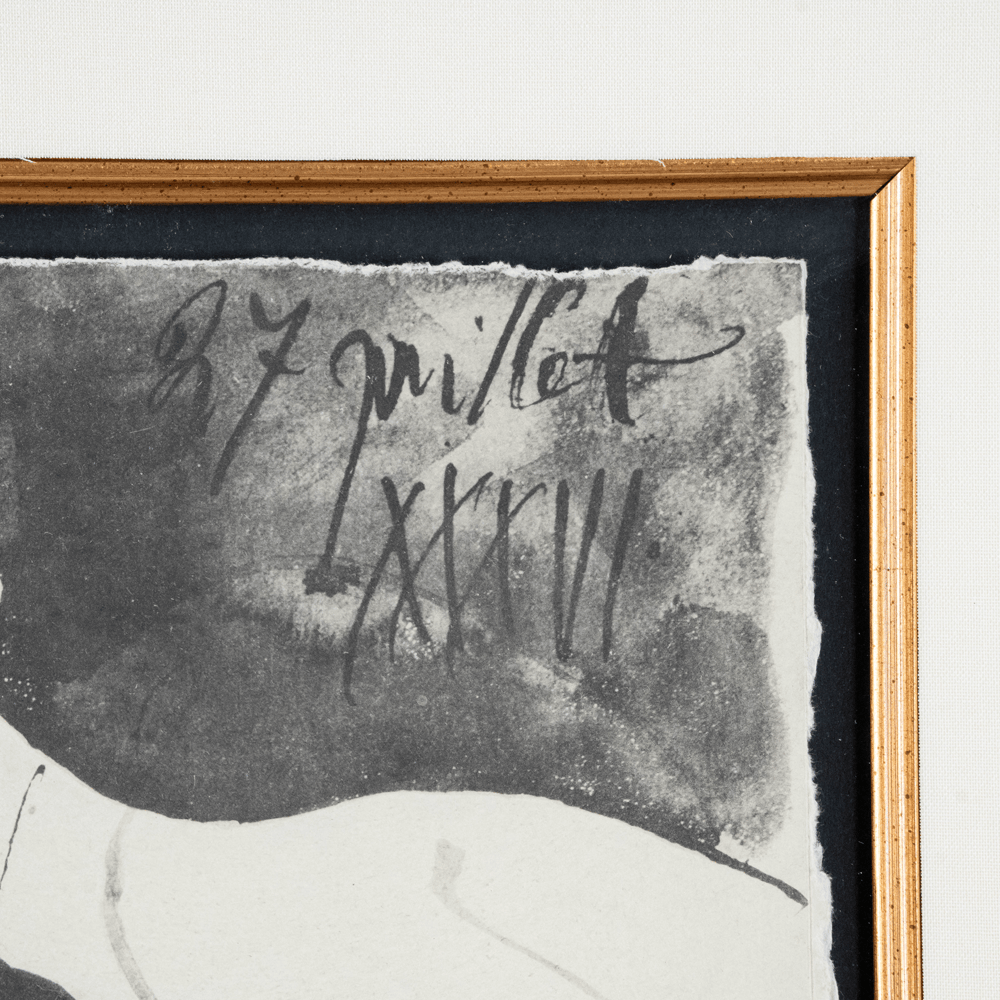 Pablo Picasso: Faune et Femme Nue, La Flûte Double Art G S Pawn
