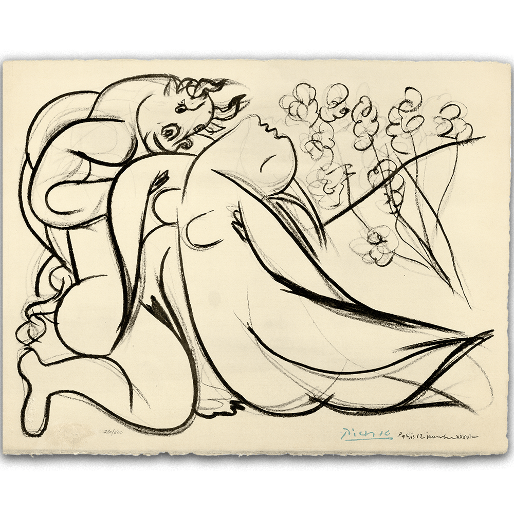 Pablo Picasso: Minotaure, La Flûte Double