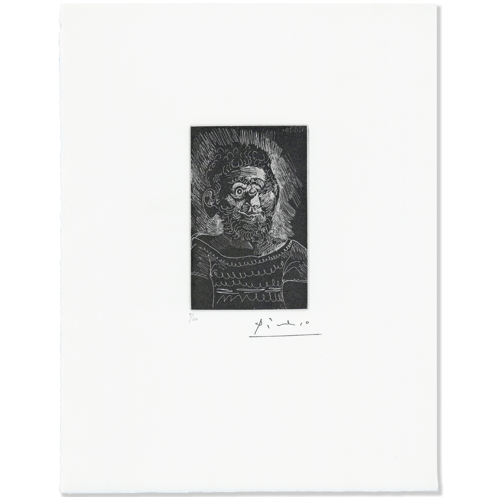 Pablo Picasso: Marin-Cyclope, Plate No. 22, Series 156 Art Gold & Silver Pawn Shop