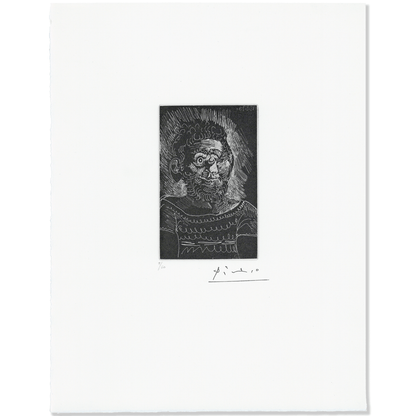 Pablo Picasso: Marin-Cyclope, Plate No. 22, Series 156 Art Gold & Silver Pawn Shop